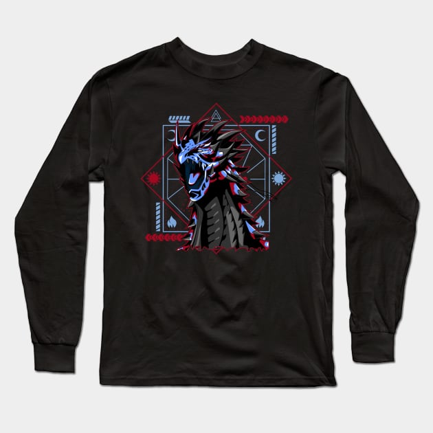 dragon head master Long Sleeve T-Shirt by SHINIGAMII